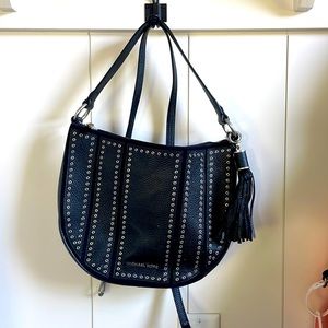 Michael Kors black bag crossbody purse